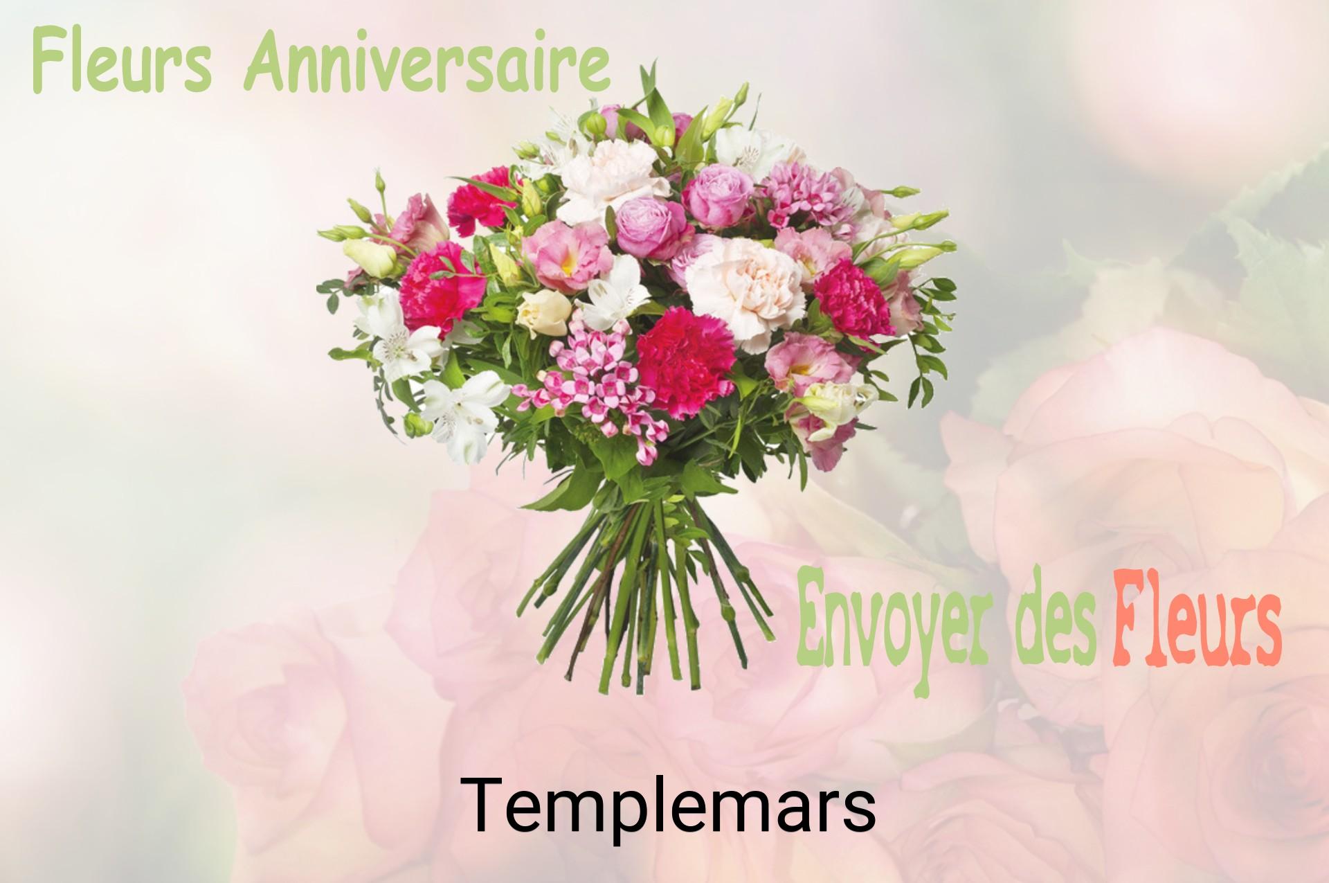 Bouquet de fleurs d’anniversaire livré à Templemars